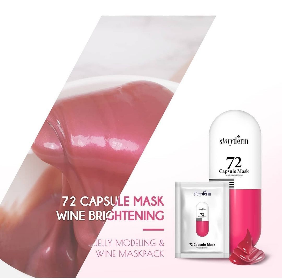 Storyderm Wine Brightening Capsule Mask image 5