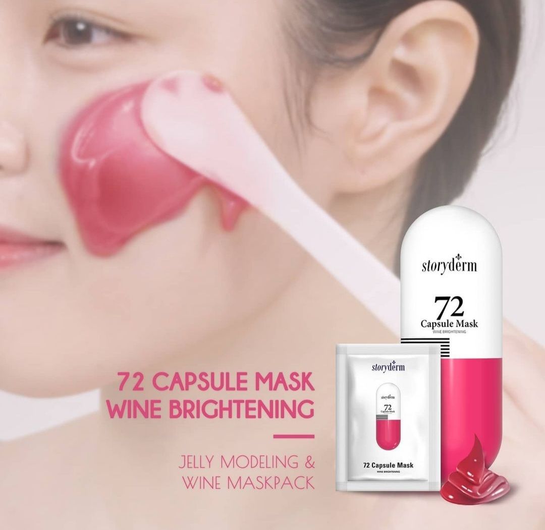 Storyderm Wine Brightening Capsule Mask image 4