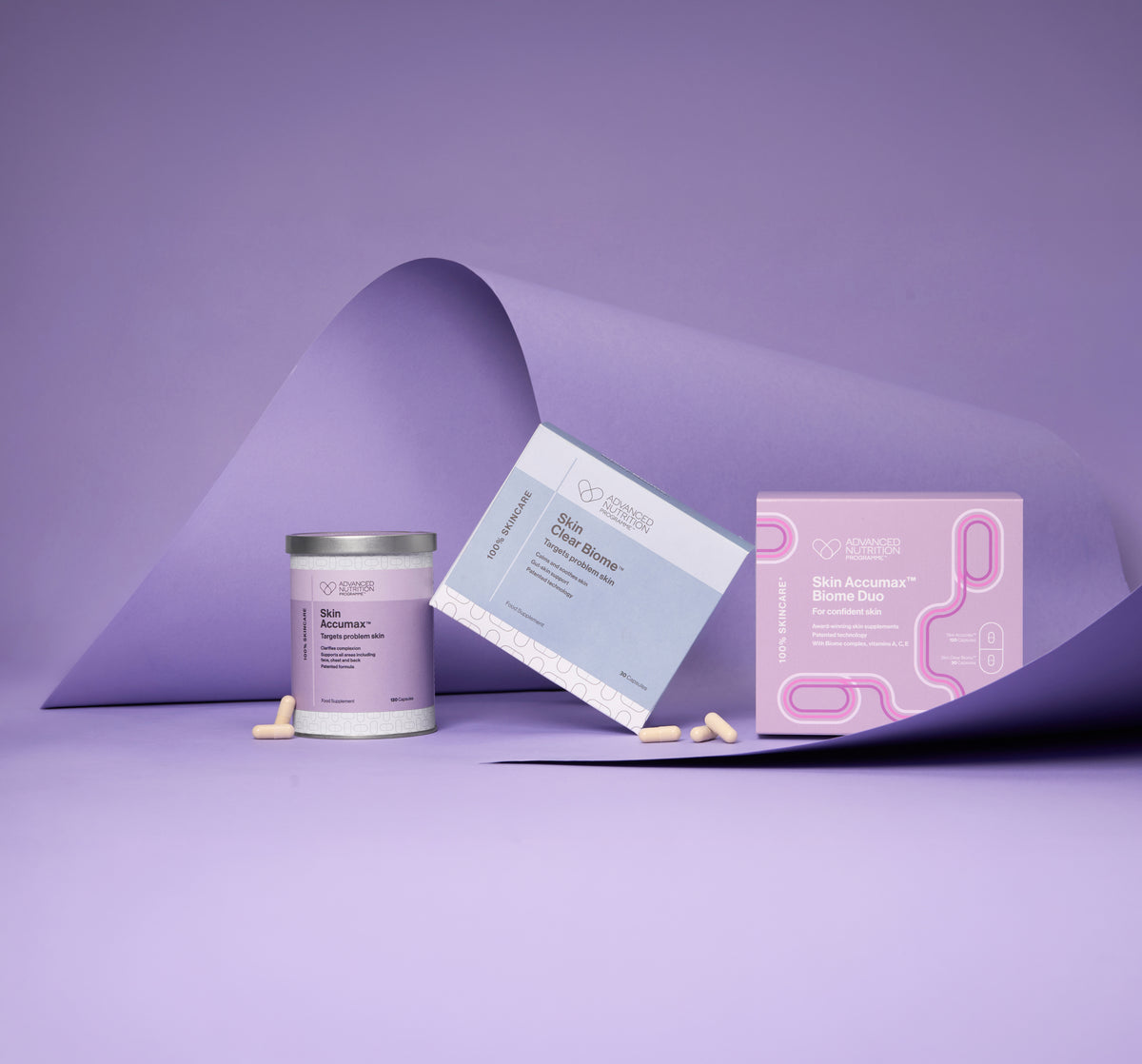 Advanced Nutrition Skin Accumax Biome Duo
