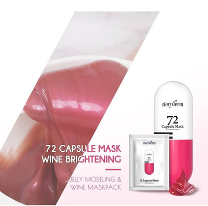 Storyderm Wine Brightening Capsule Mask image 5